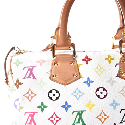 Louis Vuitton Monogram Multicolor Speedy 30 White 12 of 26