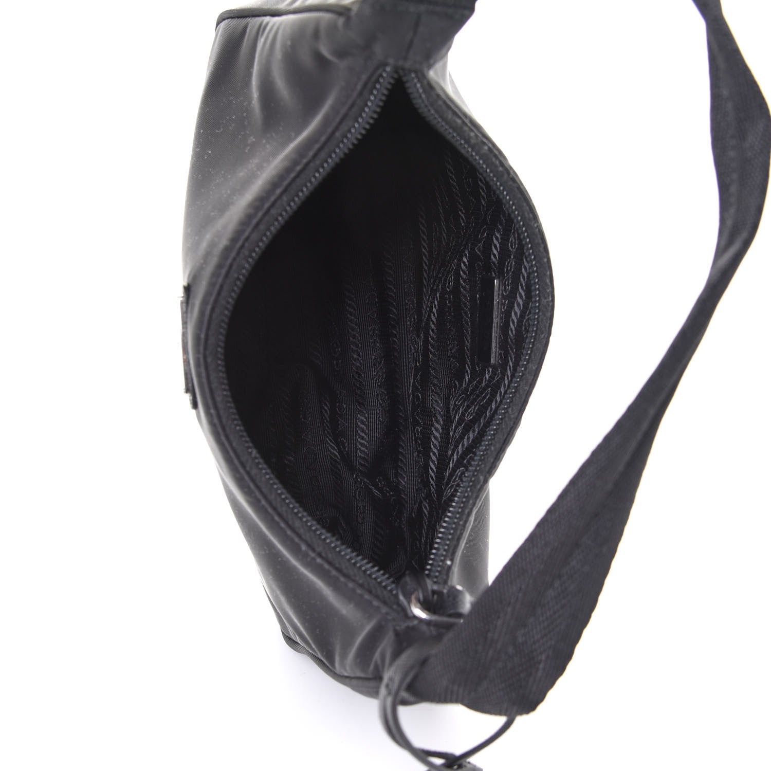 Prada Tessuto Nylon Mini Re-Edition 2000 Bag Black 5 of 5