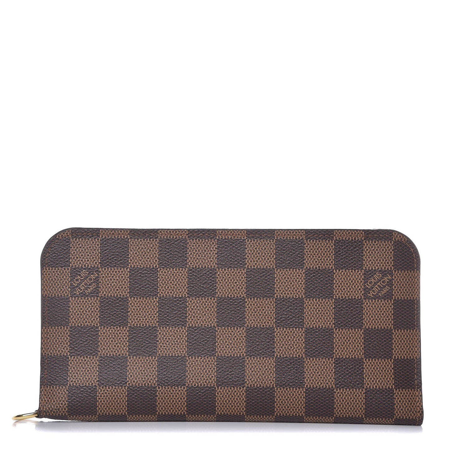Damier Ebene Insolite Wallet Rouge