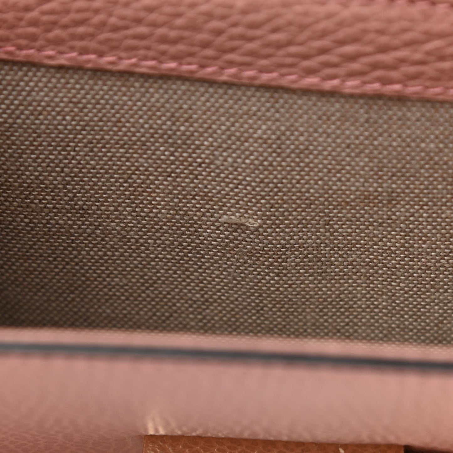 Dollar Calfskin Small Interlocking G Shoulder Bag Soft Pink