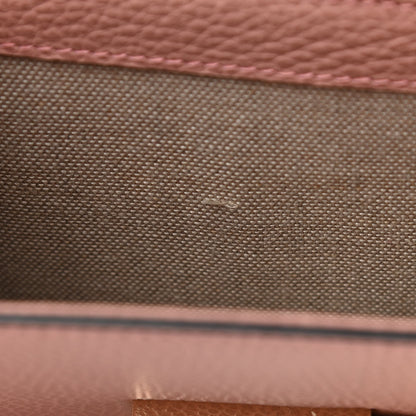 Gucci Dollar Calfskin Small Interlocking G Shoulder Bag Soft Pink 13 of 13