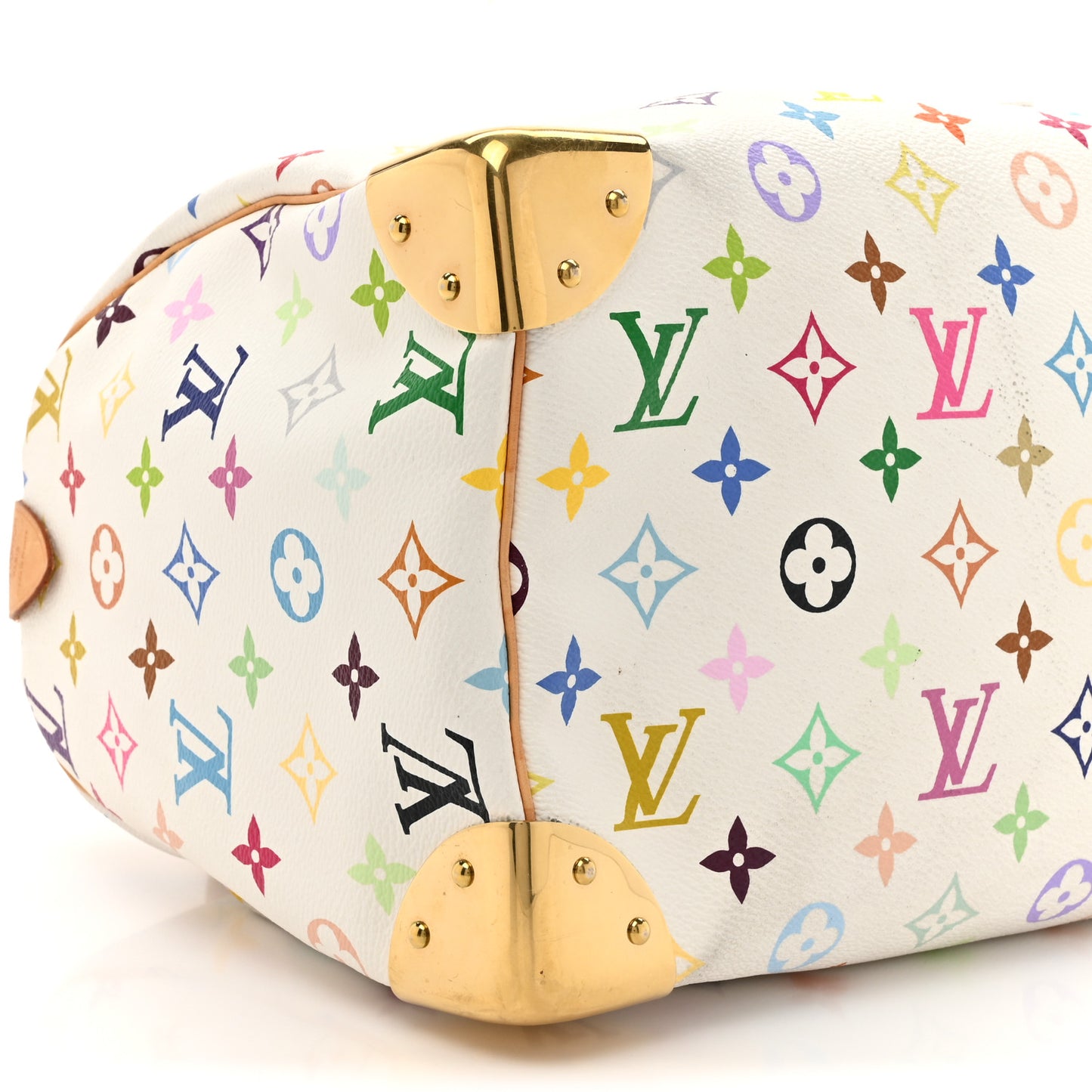 Monogram Multicolor Speedy 30 White
