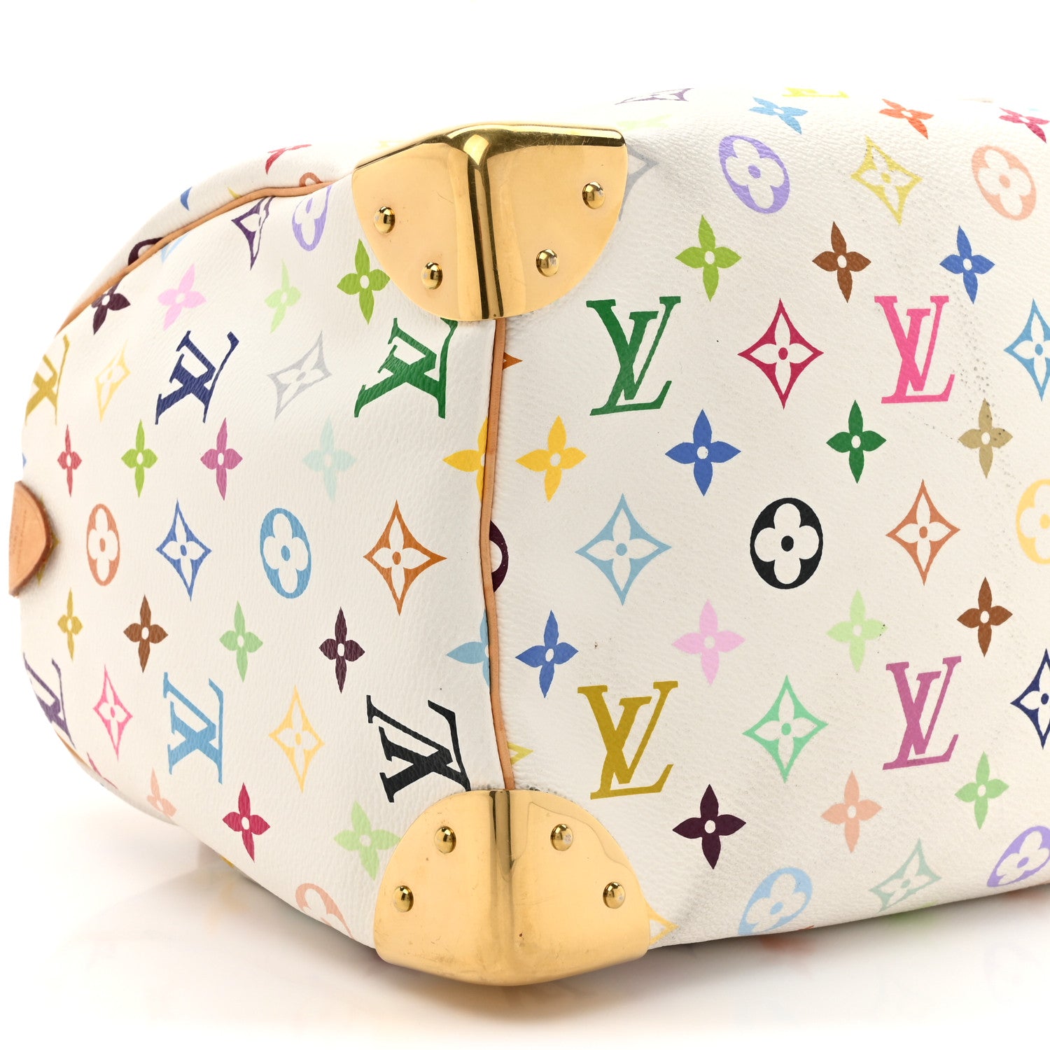 Louis Vuitton Monogram Multicolor Speedy 30 White 9 of 13