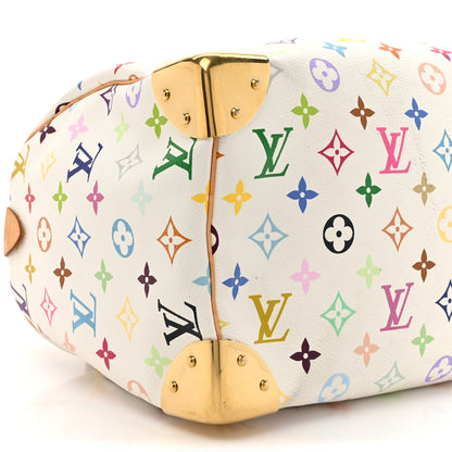 Louis Vuitton Monogram Multicolor Speedy 30 White 9 of 13