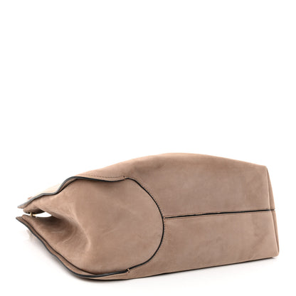 Salvatore Ferragamo Suede Minerva Hobo Taupe 5 of 11