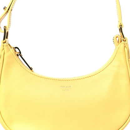 Celine Smooth Calfskin Mini Ava Shoulder Bag Yellow 8 of 11