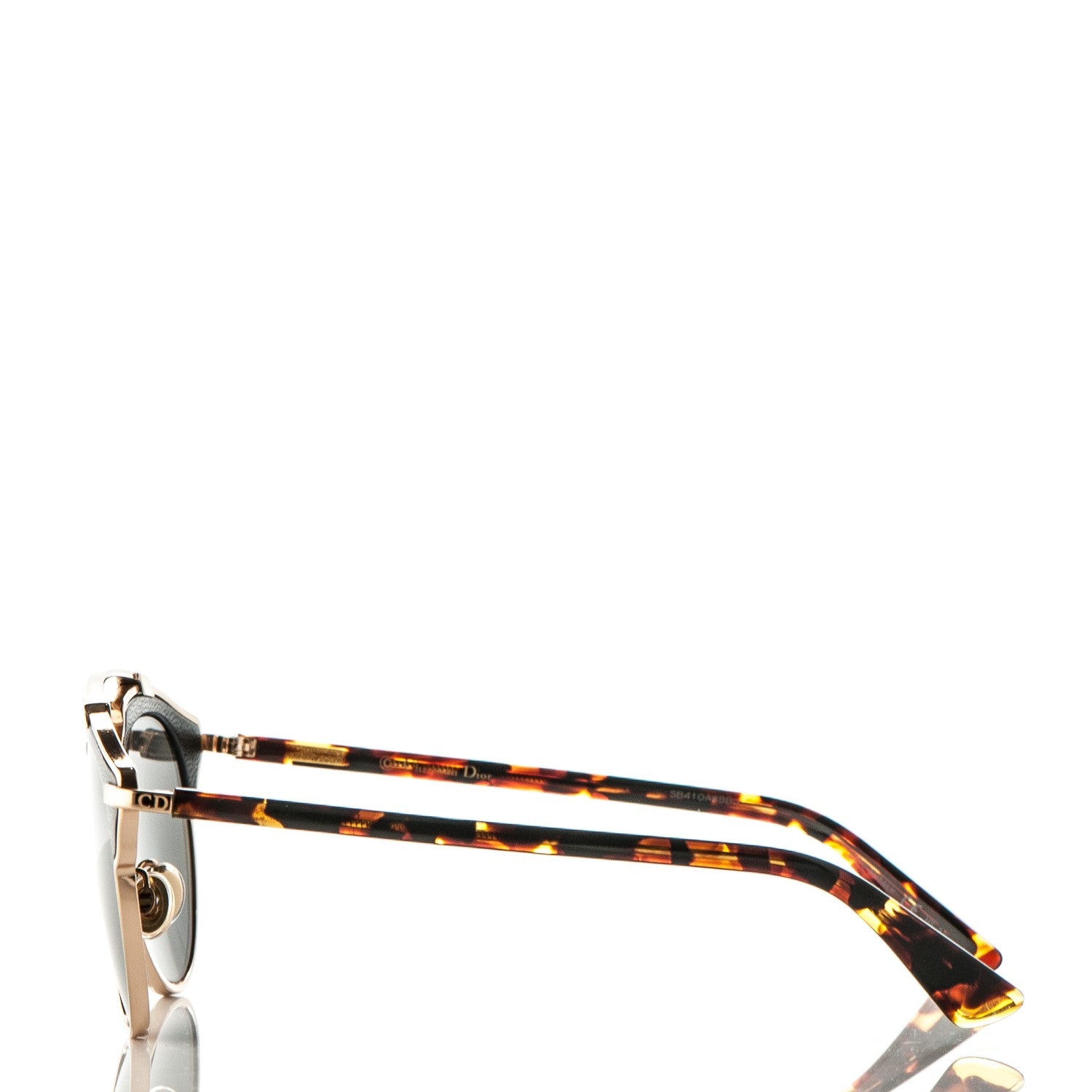 Christian Dior Metal Lambskin So Real Sunglasses Black 3 of 7