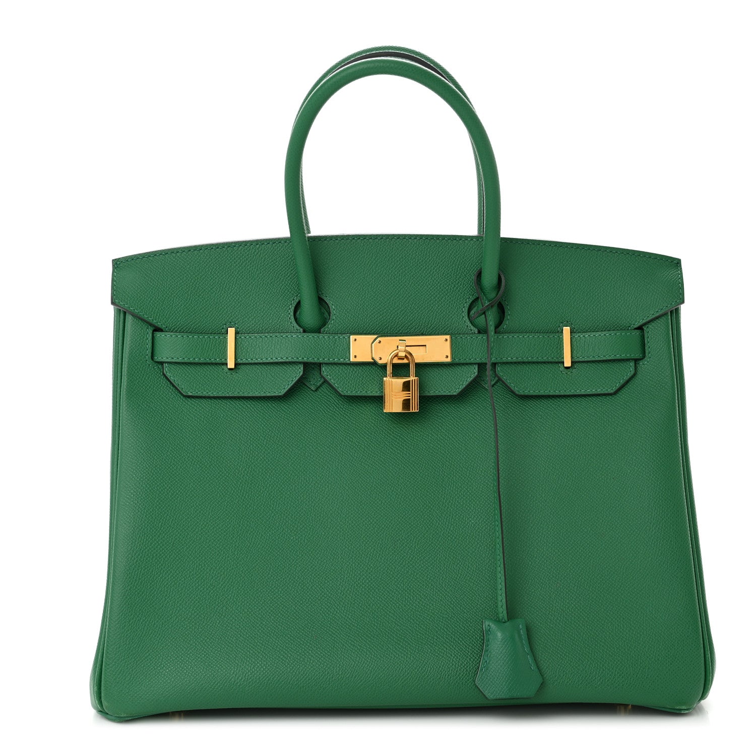 Hermes Epsom Birkin 35 Vert Vertigo 1 of 20