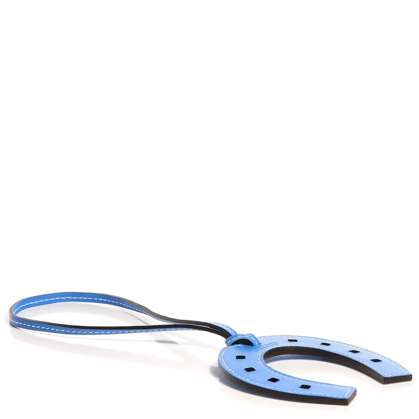 Swift Paddock Horseshoe Bag Charm Bleu Paradis