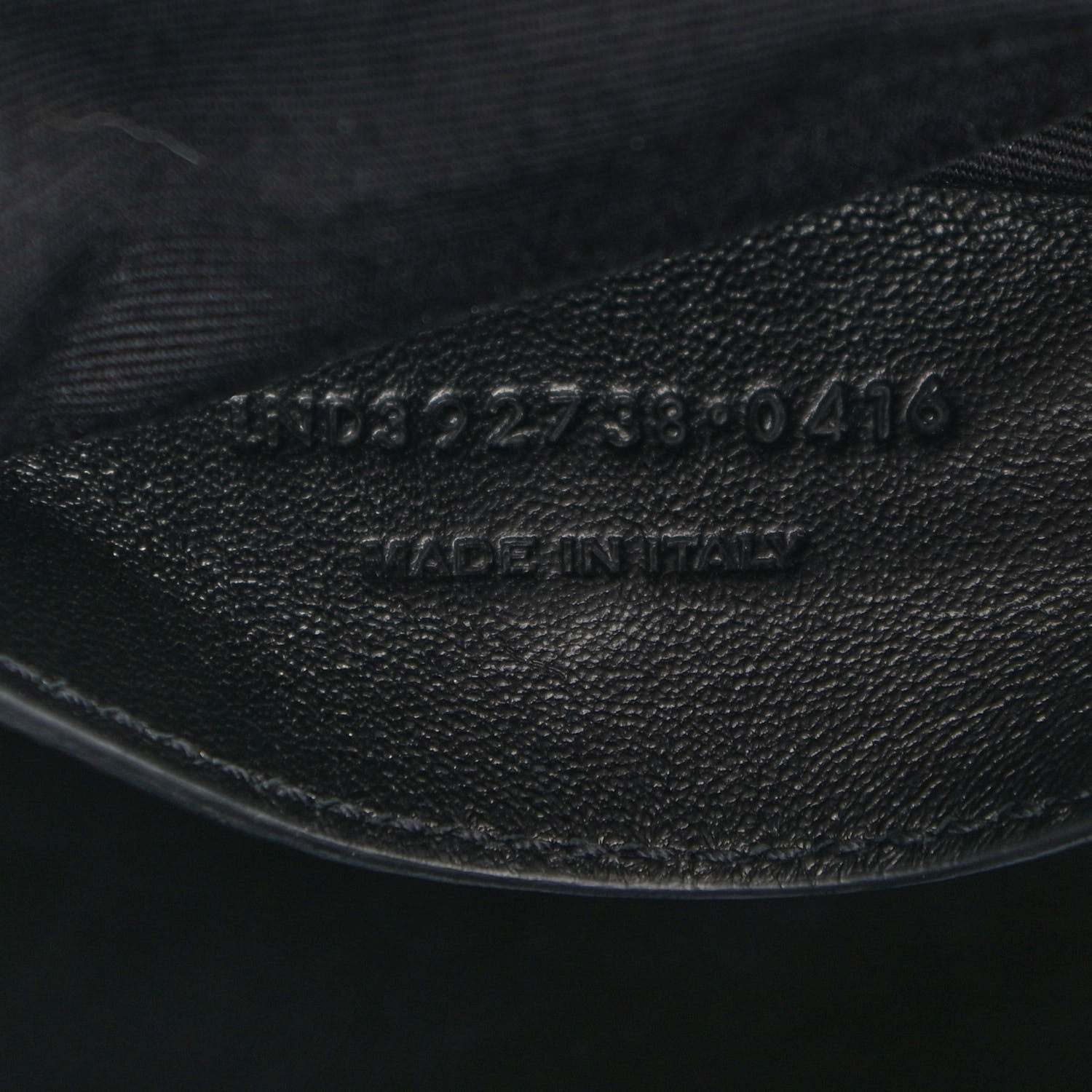 Saint Laurent Sheepskin Matelasse Chevron Monogram Large College Satchel Black 7 of 14