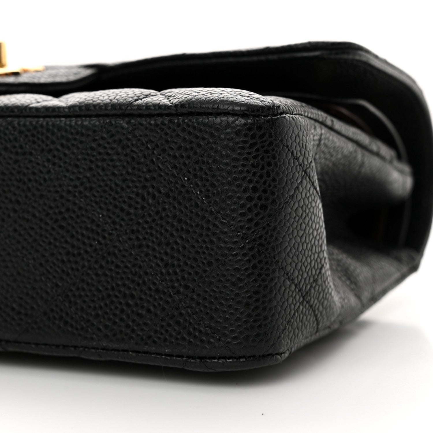 Chanel Caviar Quilted Small Double Flap Black 10 of 15