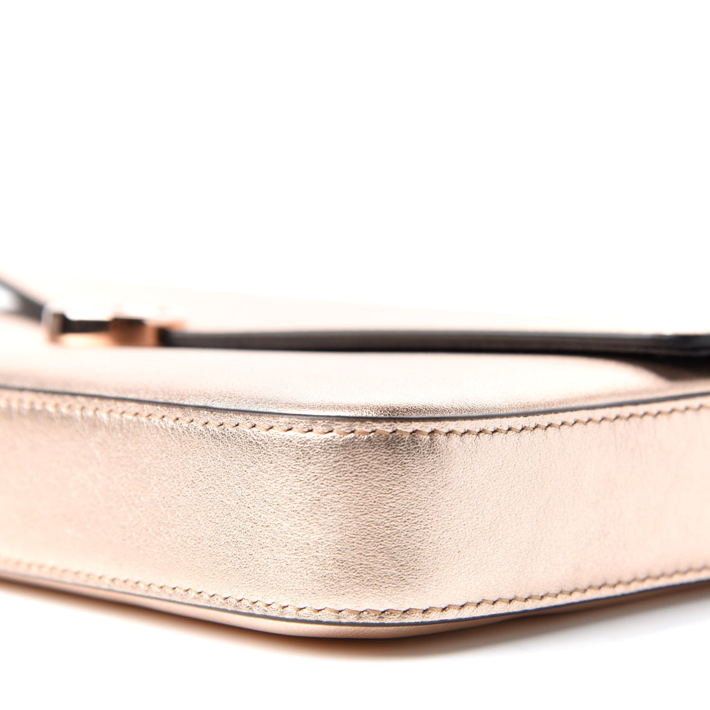 Vitello Laminato F is Fendi Envelope Wallet on Chain Rame