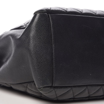 Chanel Caviar Quilted Grand Shopping Tote GST Black 11 of 15