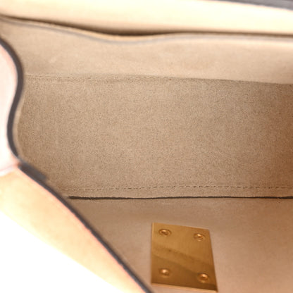 Chloe Suede Smooth Calfskin Mini Drew Shoulder Bag Tobacco 5 of 10