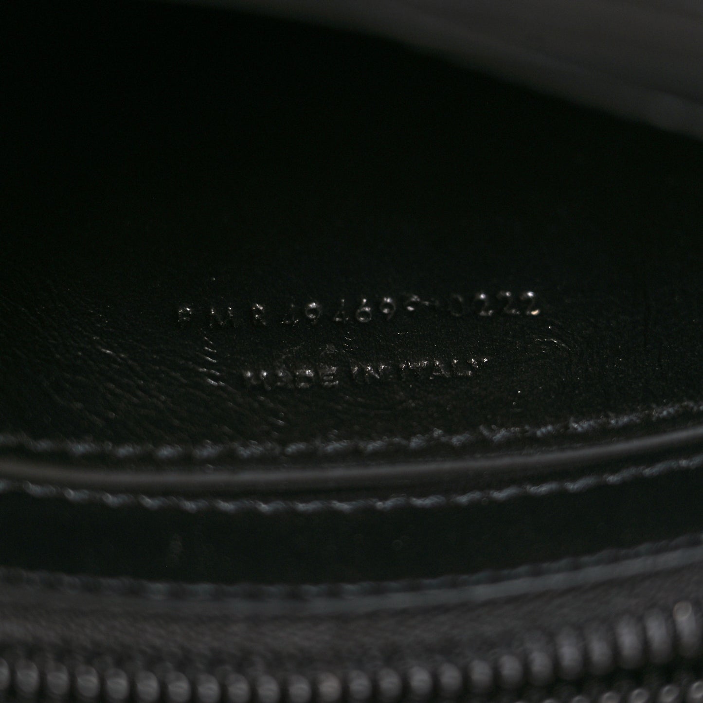 Calfskin Y Quilted Monogram Monochrome Small Loulou Chain Satchel Black