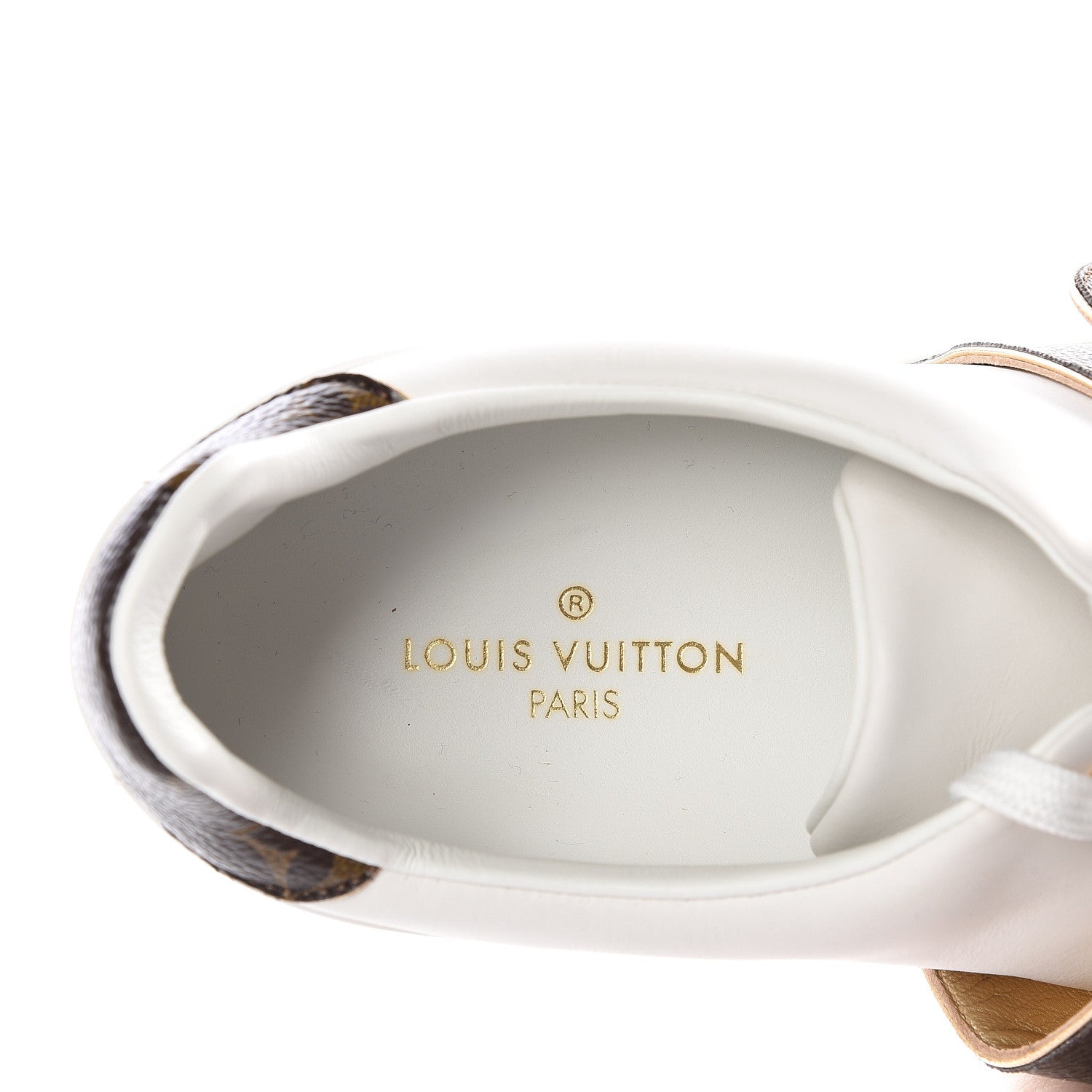 Louis Vuitton Calfskin Monogram Frontrow Sneaker 39.5 White 7 of 11