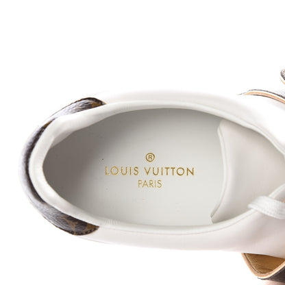 Louis Vuitton Calfskin Monogram Frontrow Sneaker 39.5 White 7 of 11