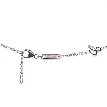 Chopard 18K Rose Gold Diamond Mother of Pearl Happy Hearts Necklace 4 of 6