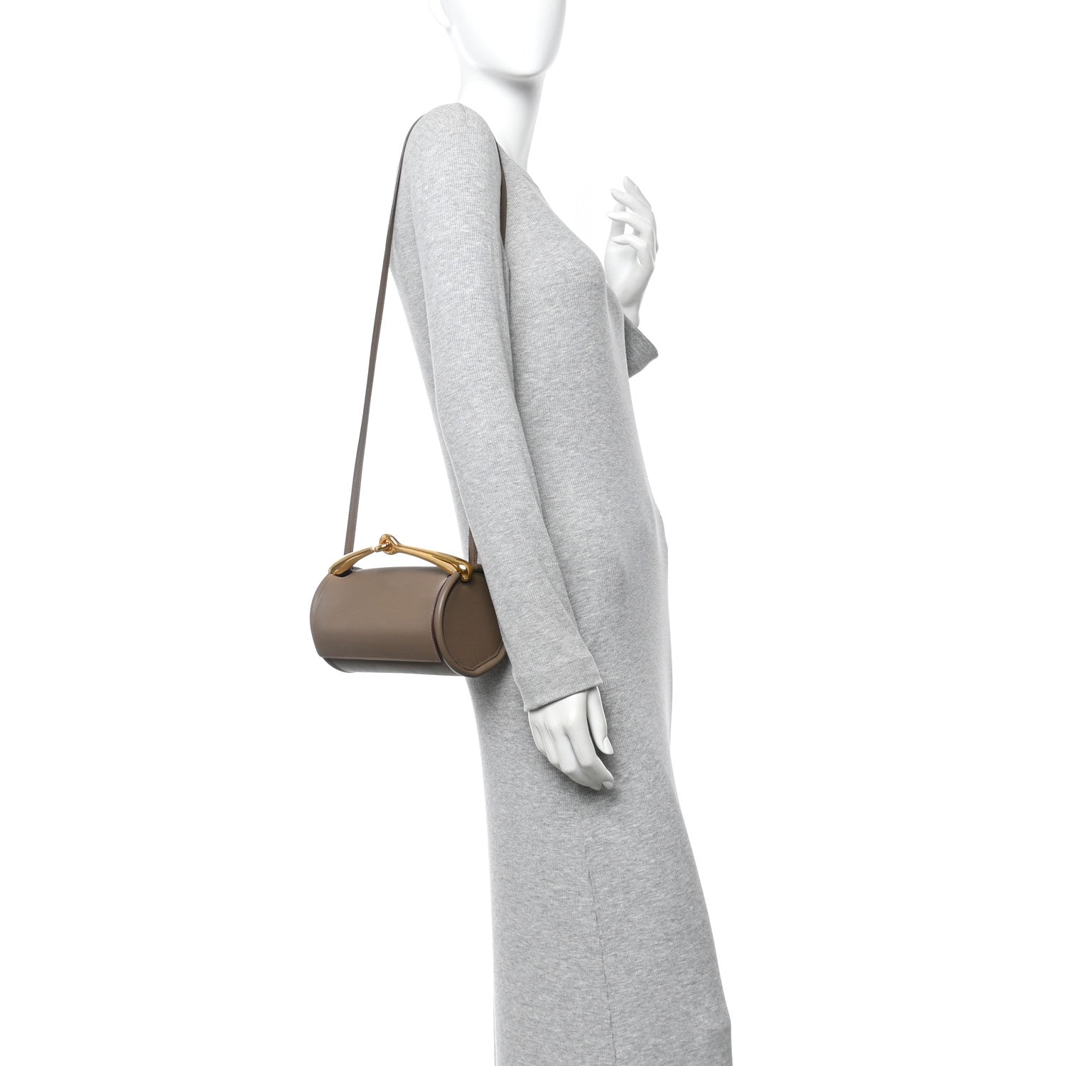 Hermes Veau Voloptu Sac Maximors Etoupe 2 of 14