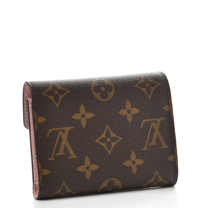 Louis Vuitton Monogram Victorine Wallet Rose Ballerine 3 of 8