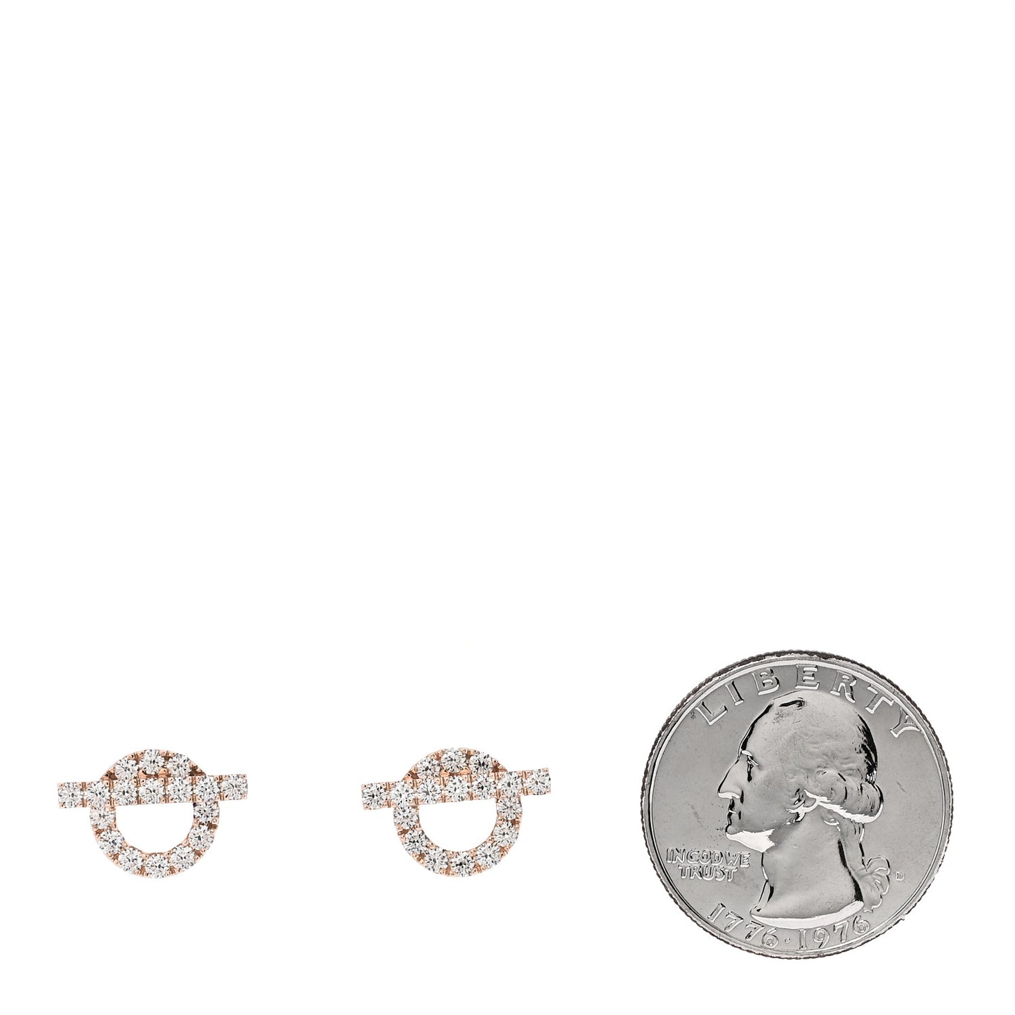 18K Rose Gold Diamond Finesse Earrings