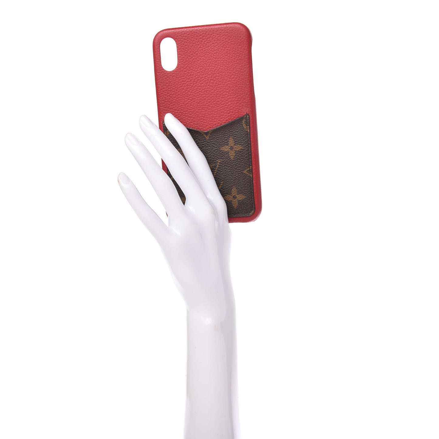 Monogram iPhone XS Max Bumper Cherry