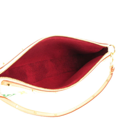 Louis Vuitton Monogram Multicolor Pochette Accessories White 5 of 7