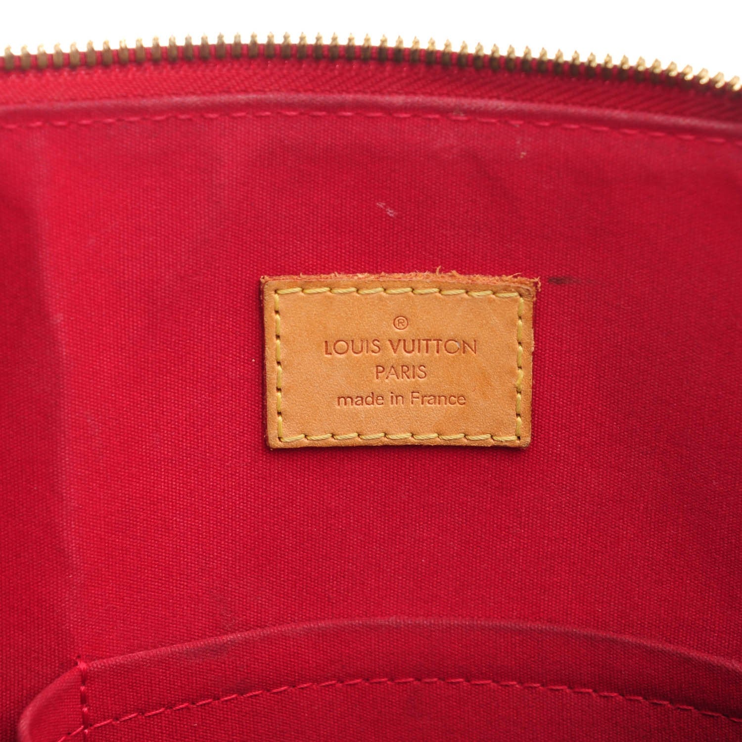Louis Vuitton Vernis Alma GM Pomme D'Amour 8 of 10