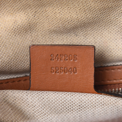 Gucci Monogram Vintage Web Medium Boston Tobacco 7 of 19