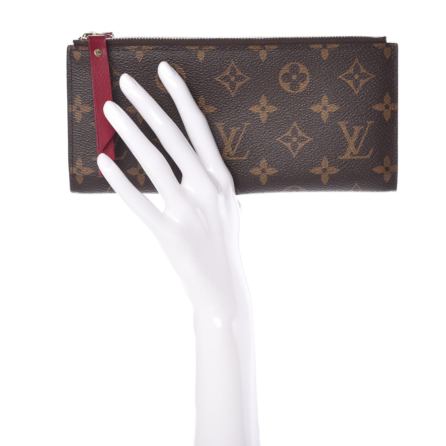 Louis Vuitton Monogram Adele Wallet Fuchsia 2 of 6