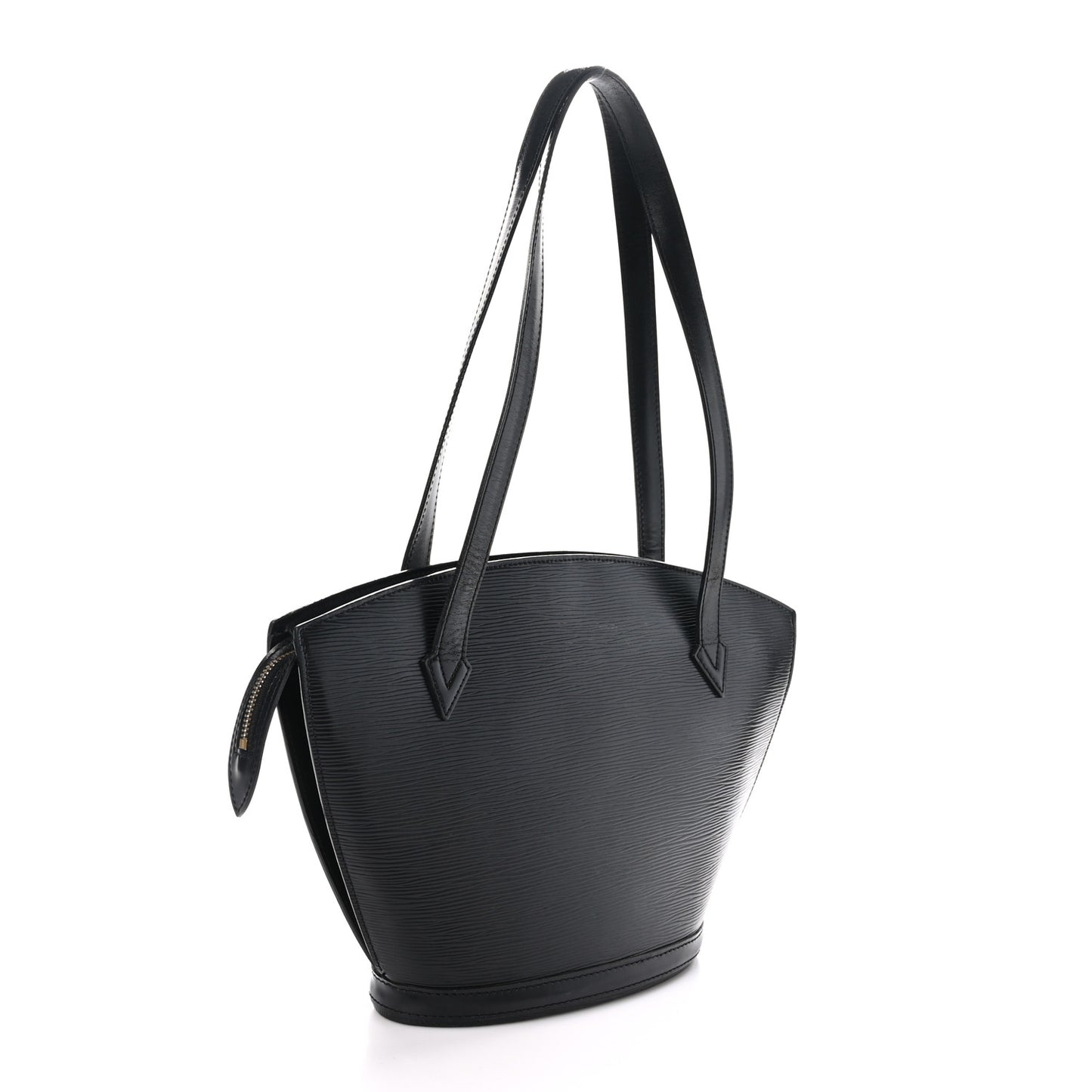 Epi Saint Jacques PM Long Straps Black