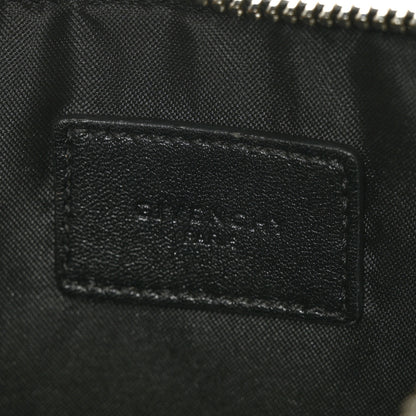 Givenchy Coated Canvas Monkey Brother Print Large Zip Pouch Black 6 of 6