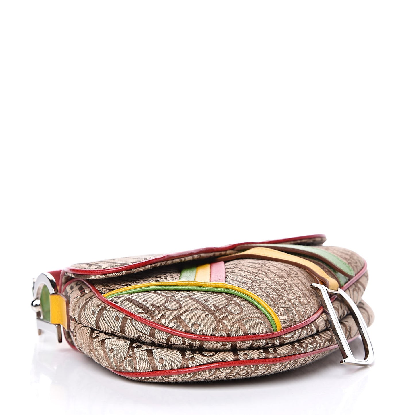 Monogram Rasta Saddle Bag Beige
