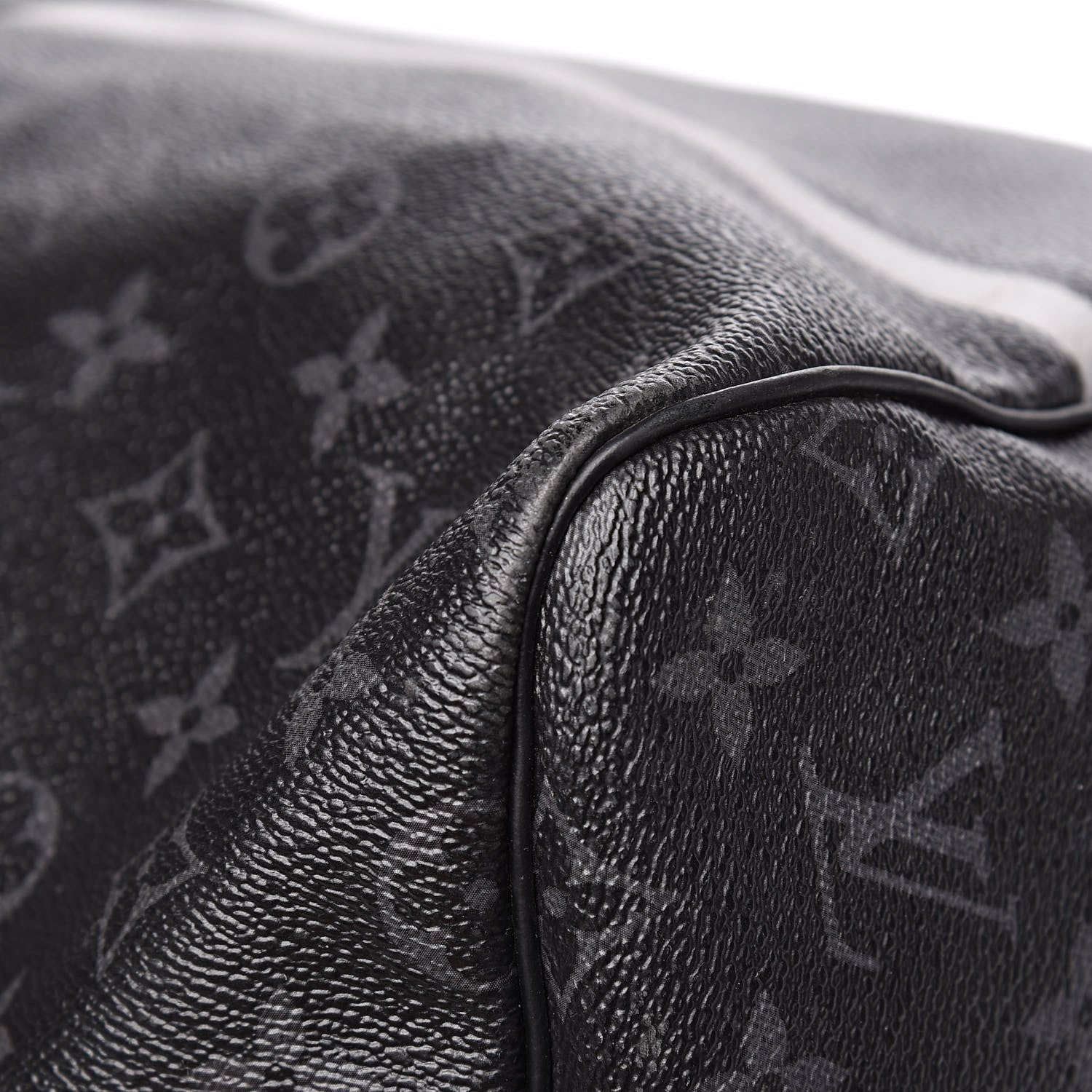 Louis Vuitton X FUJIWARA Monogram Eclipse Flash Fragment Keepall Bandouliere 55 12 of 14