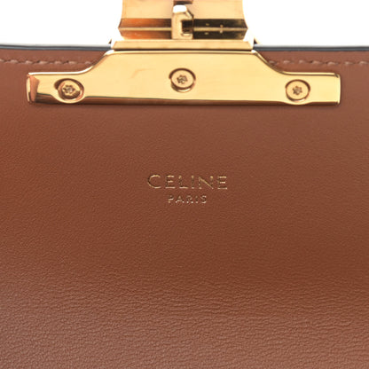 Celine Triomphe Canvas Chain Shoulder Bag Tan 6 of 13