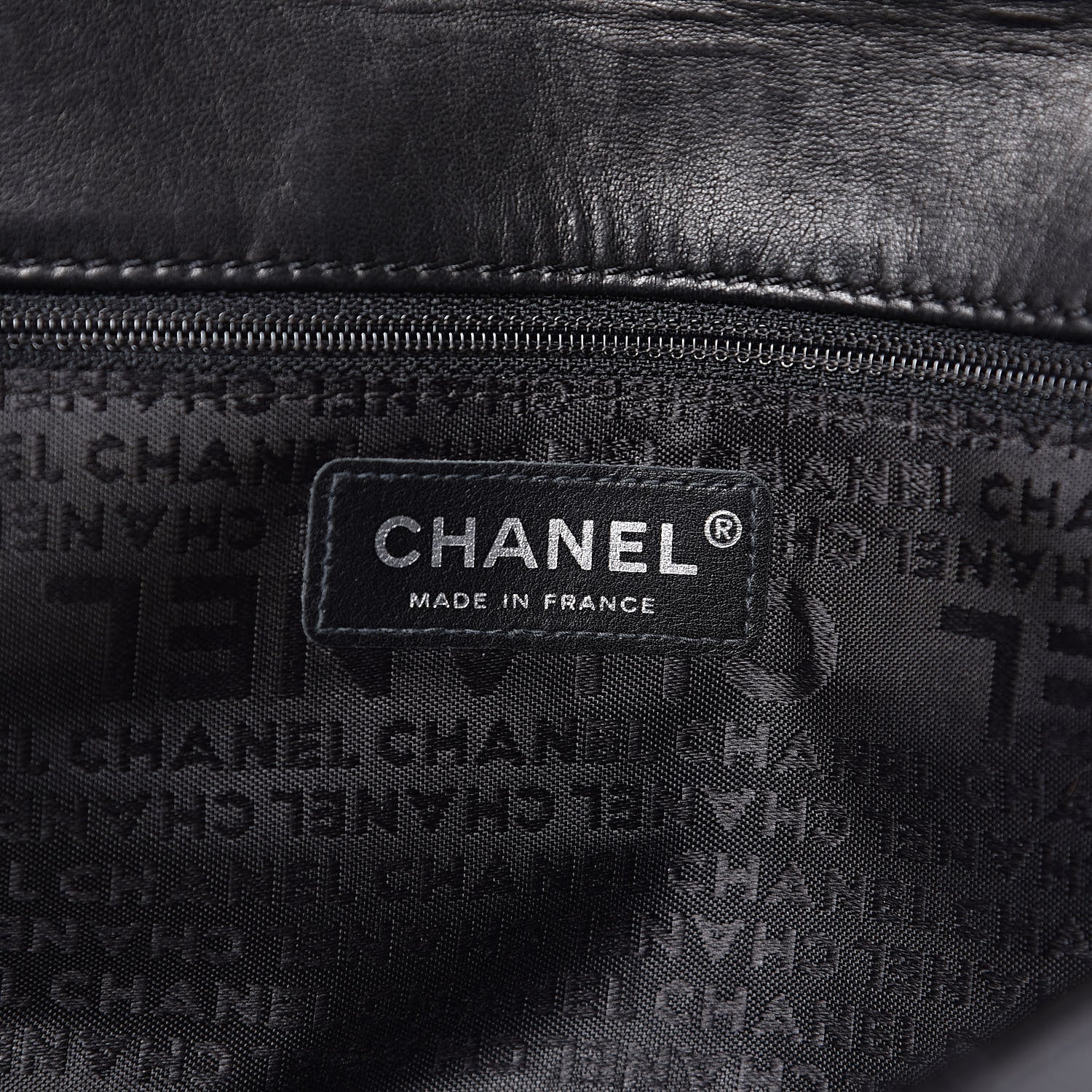 Chanel Patent Square Stitched CC Flap Clutch Black 6 of 11