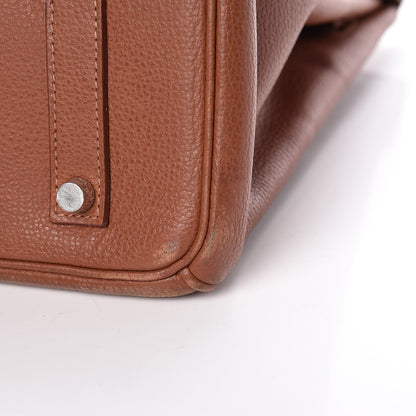 Hermes Vache Liegee Birkin 35 Noisette 40 of 43