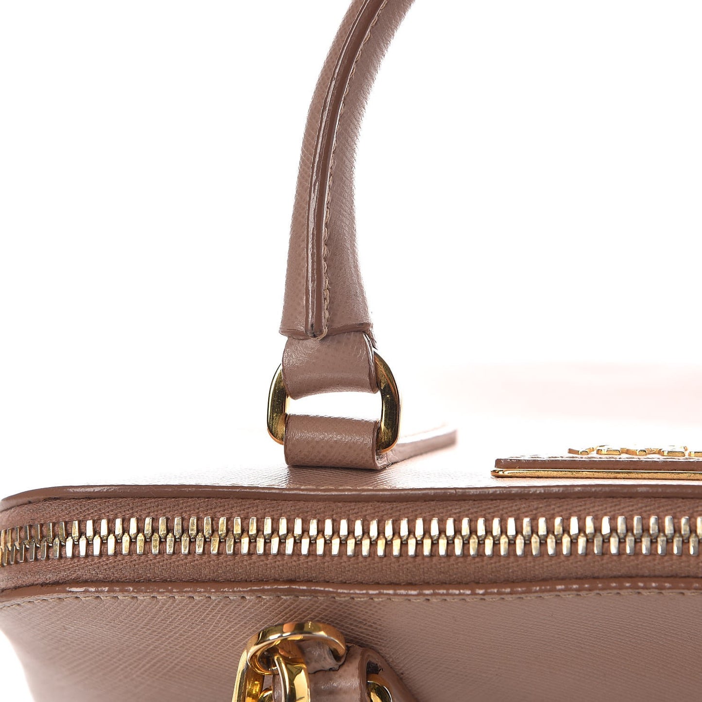 Saffiano Lux Small Promenade Tote Cammeo