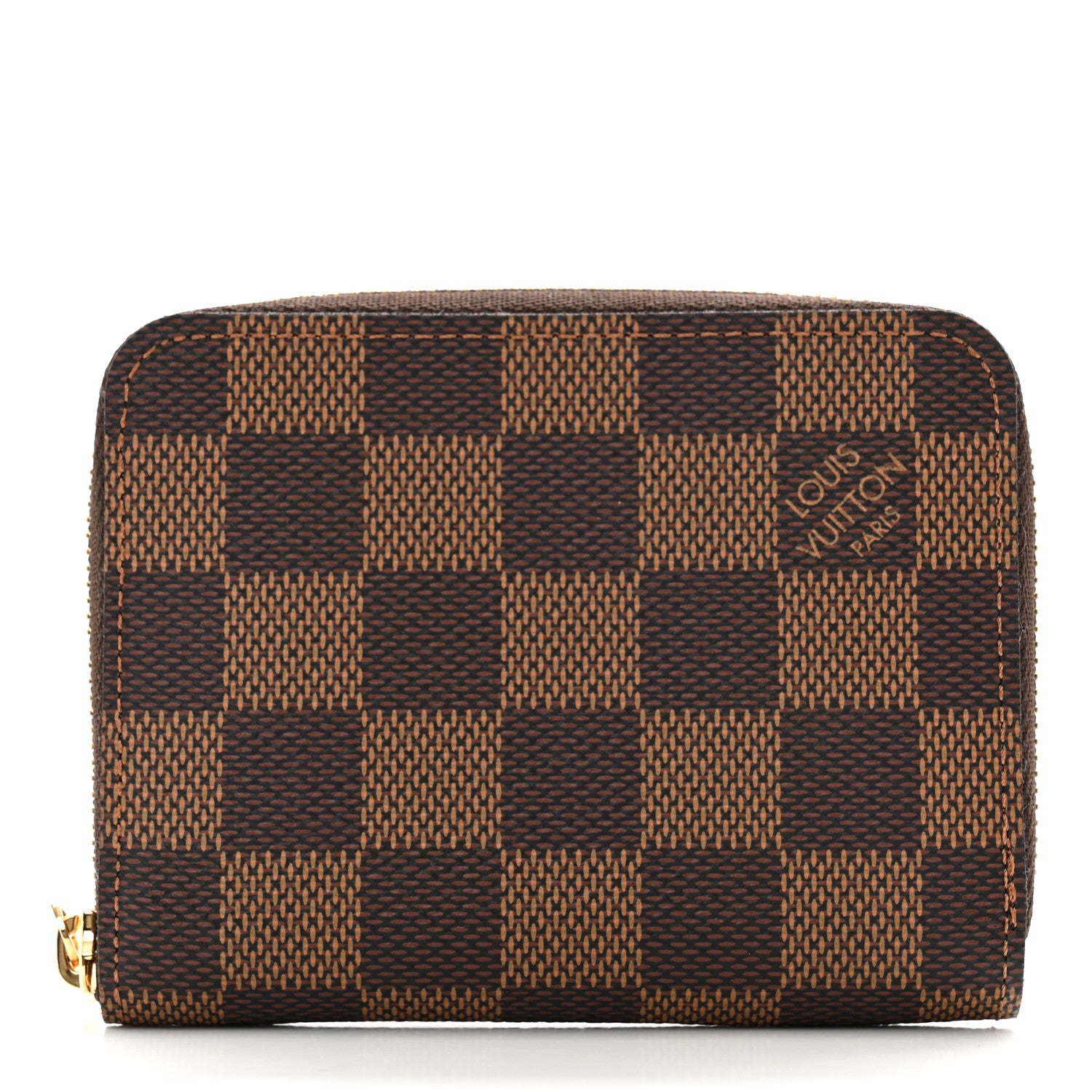Louis Vuitton Damier Ebene Zippy Coin Purse 1 of 8