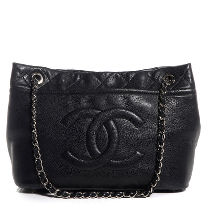 Chanel Caviar Large CC Timeless Soft Tote Black 1 of 7