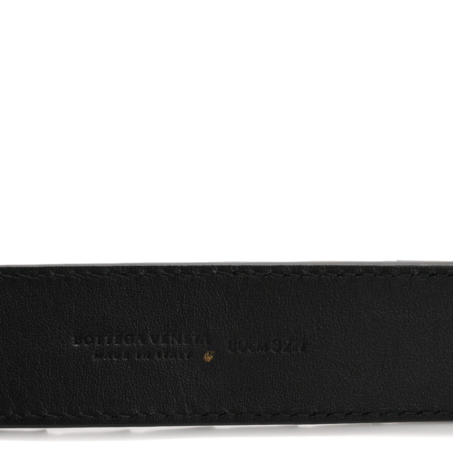 Bottega Veneta Nappa Intrecciato Belt 80 32 Black 3 of 7