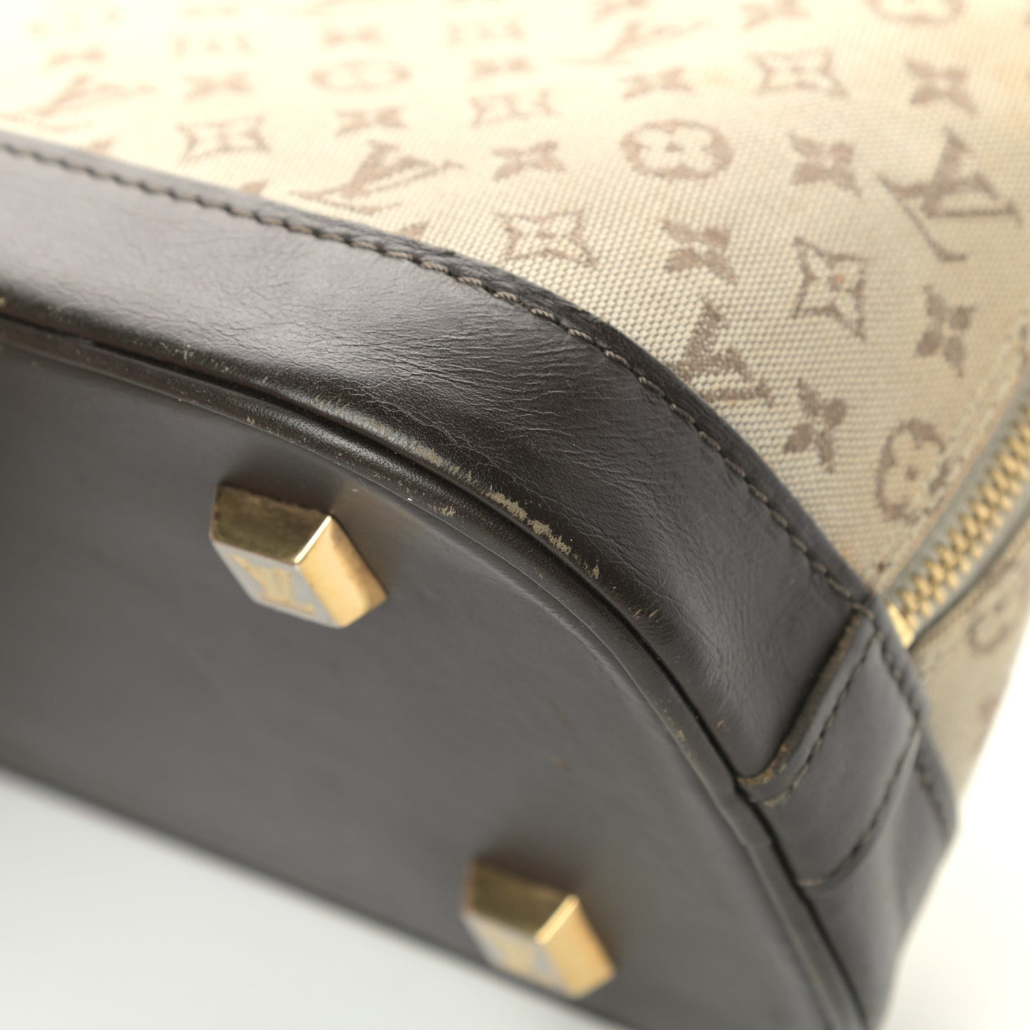 Mini Monogram Alma Long Kaki
