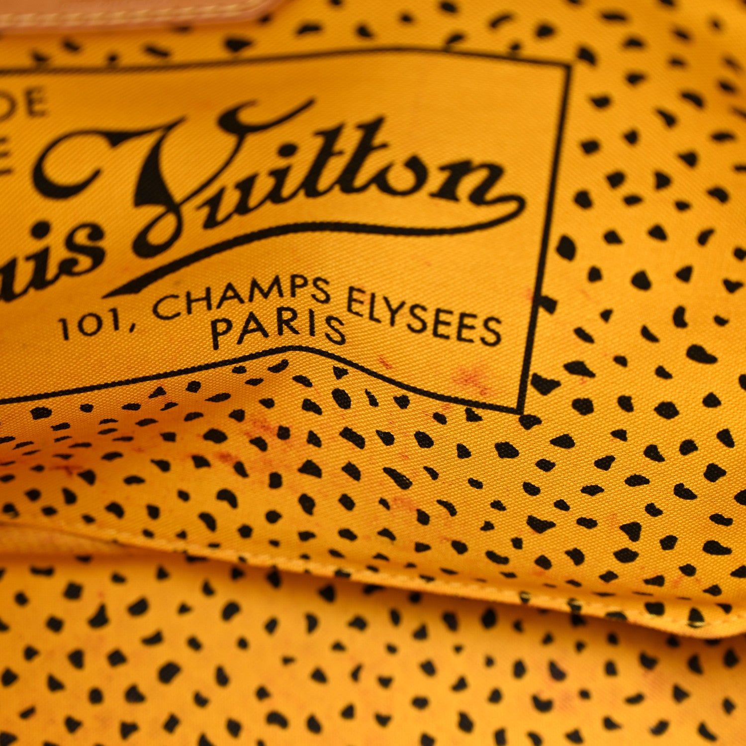 Louis Vuitton Monogram Kusama Waves Neverfull MM Yellow 11 of 12