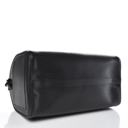 Louis Vuitton Epi Speedy 30 Black 4 of 7