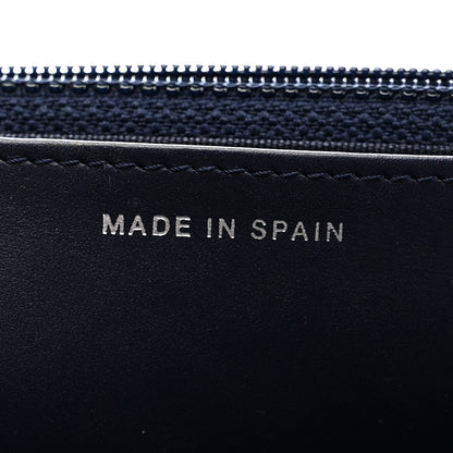 Chanel Caviar Quilted Wallet on Chain WOC Navy Blue 7 of 11