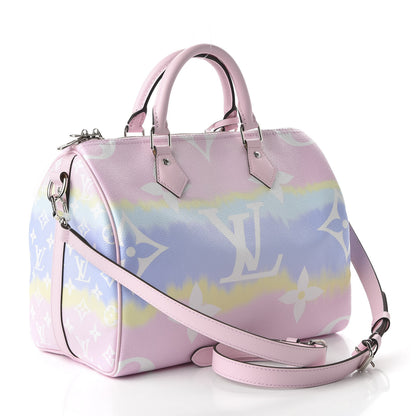Louis Vuitton Monogram Escale Speedy Bandouliere 30 Pastel 3 of 11