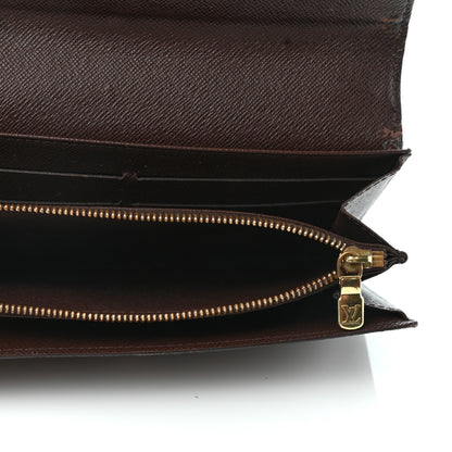 Louis Vuitton Damier Ebene Sarah Wallet 5 of 11