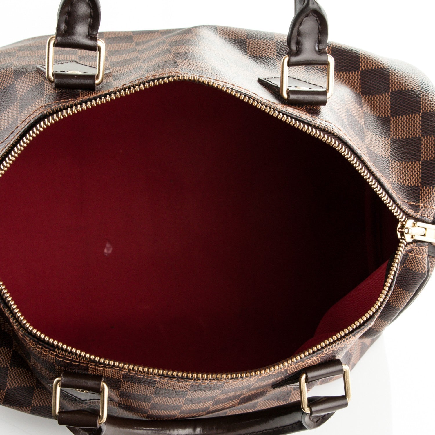 Louis Vuitton Damier Ebene Speedy 30 5 of 7