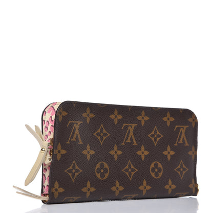 Louis Vuitton Monogram Leopard Insolite Wallet Blanc Corail 3 of 6