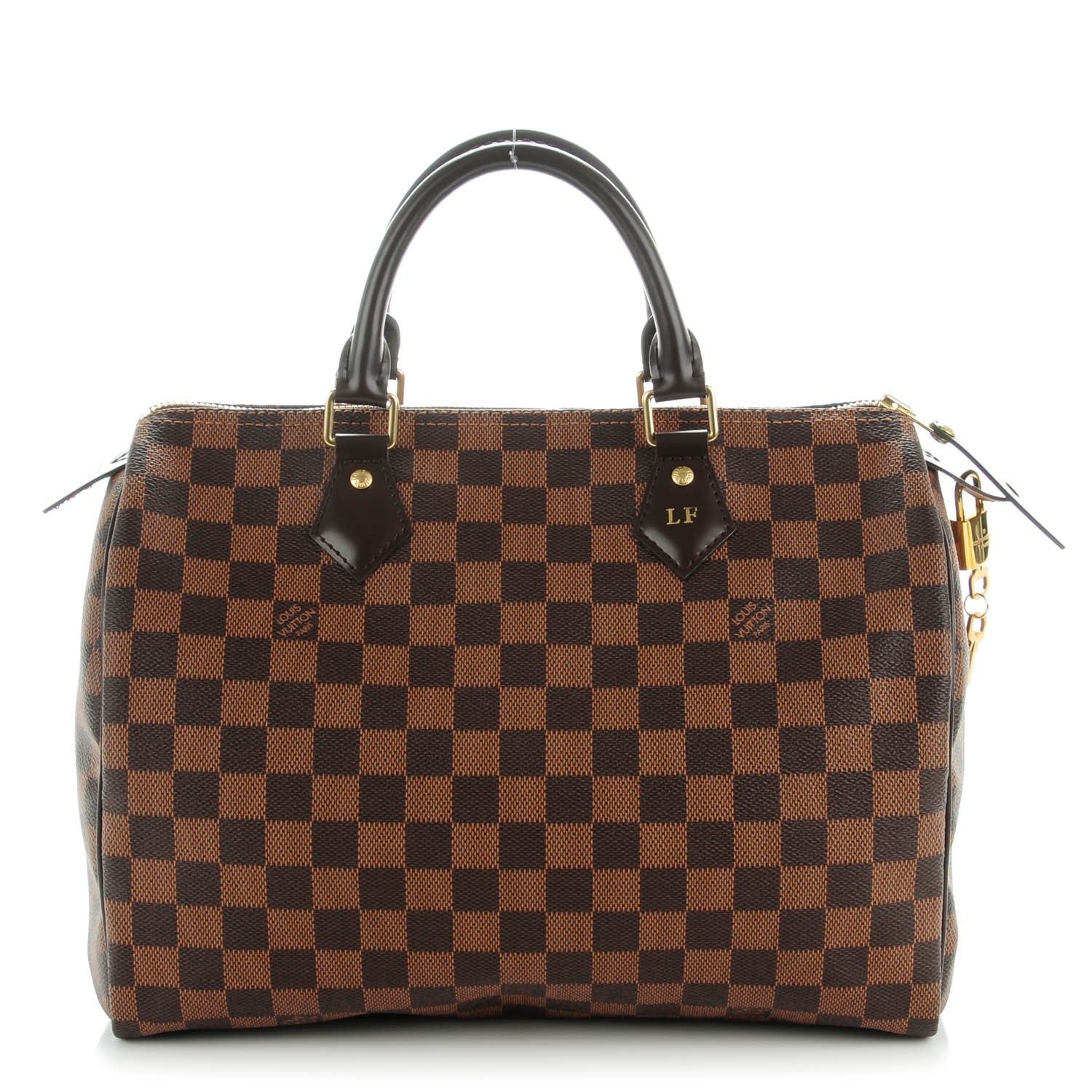 Louis Vuitton Damier Ebene Speedy 30 1 of 10